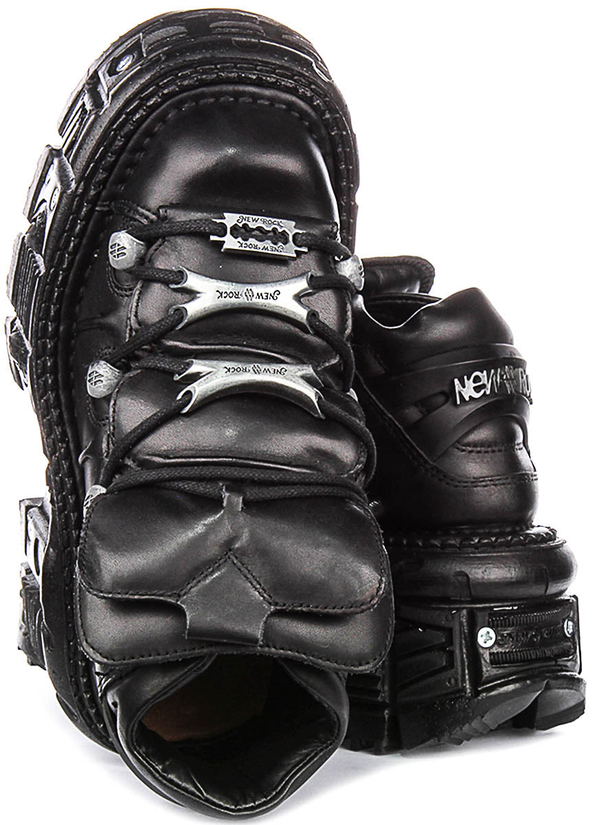 New Rock 106 Tank In Black Boots