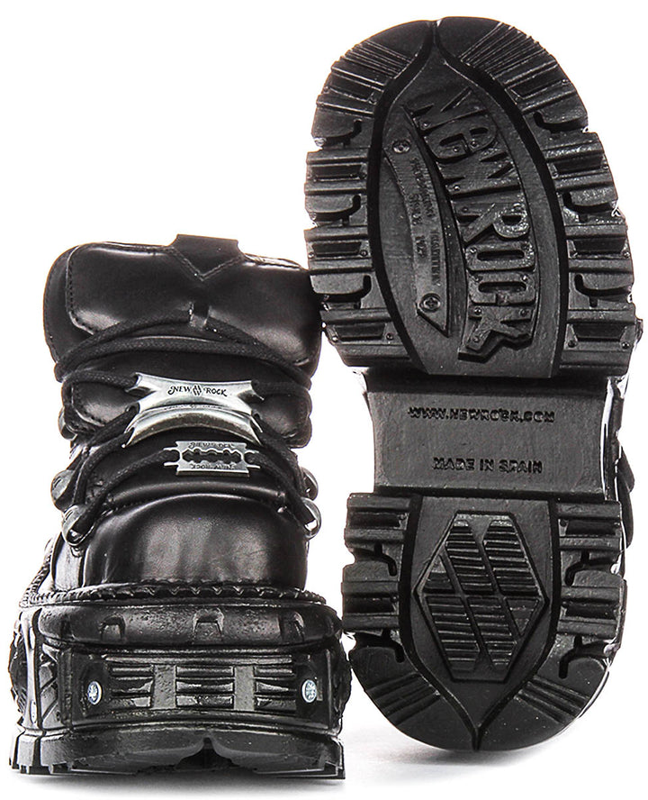 New Rock 106 Tank In Black Boots