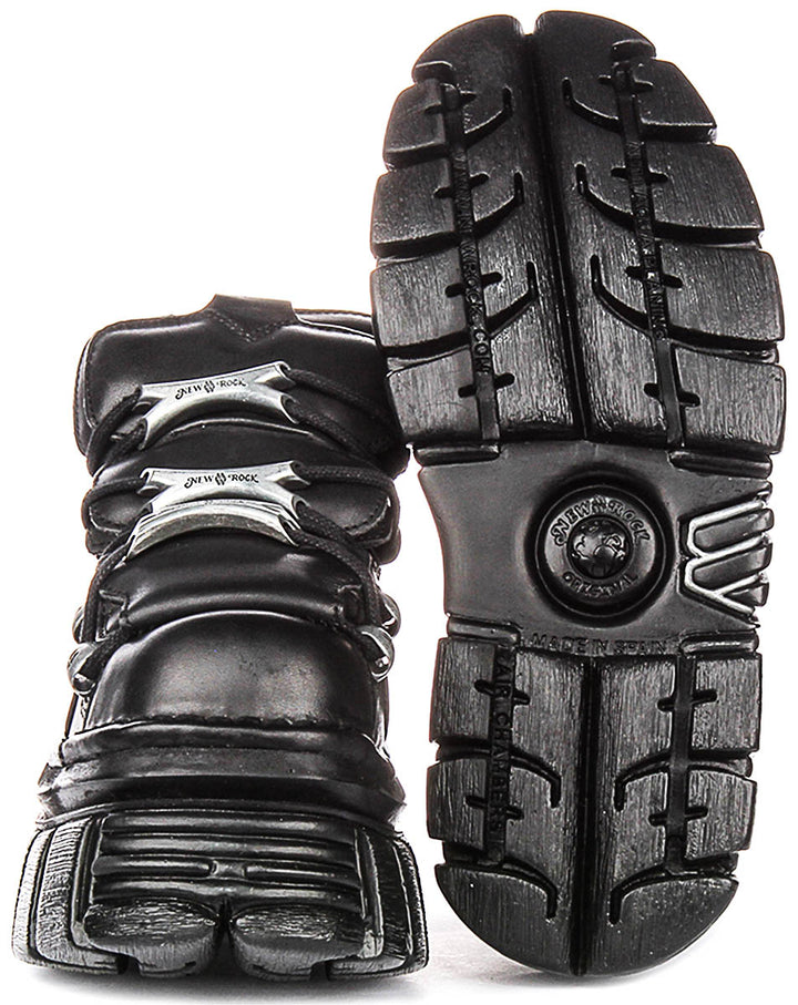 New Rock 106 Tower In Black Boots