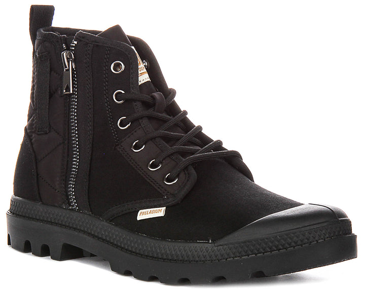 Palladium Pampa Detroit Z In Black Boots