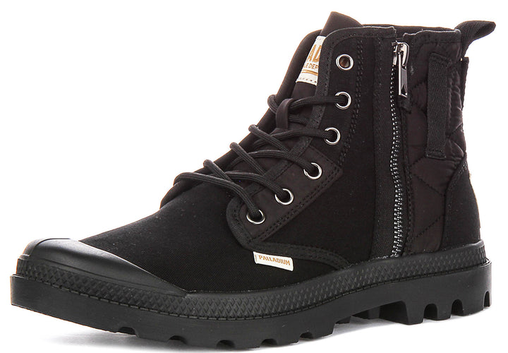 Palladium Pampa Detroit Z In Black Boots