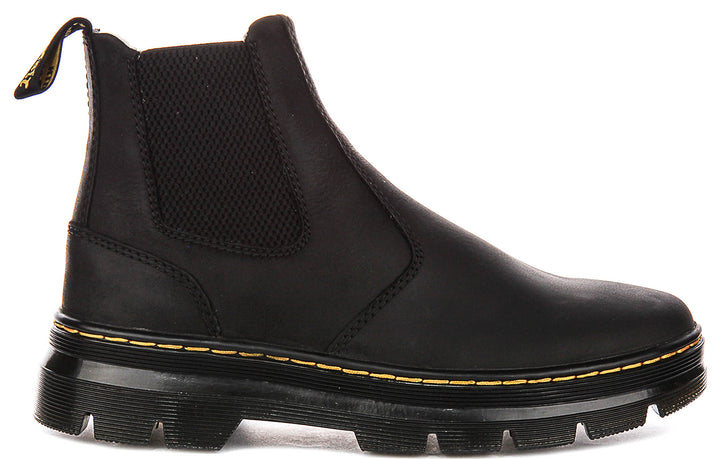 Dr Martens Embury Wool Lined Boots In Black For Women
