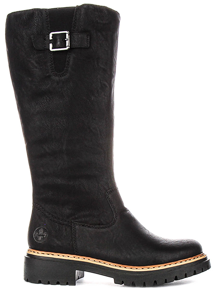 Rieker 72694-00 In Black For Women