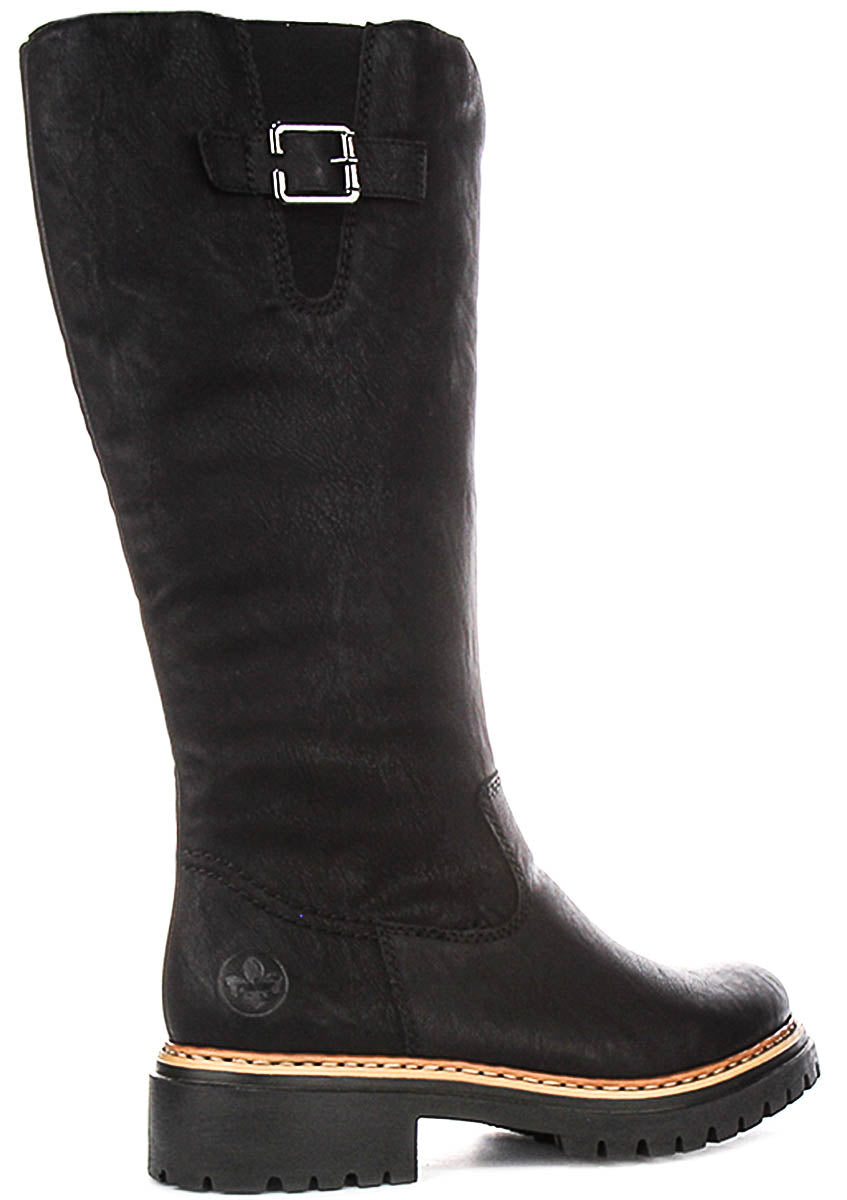 Rieker 72694-00 In Black For Women