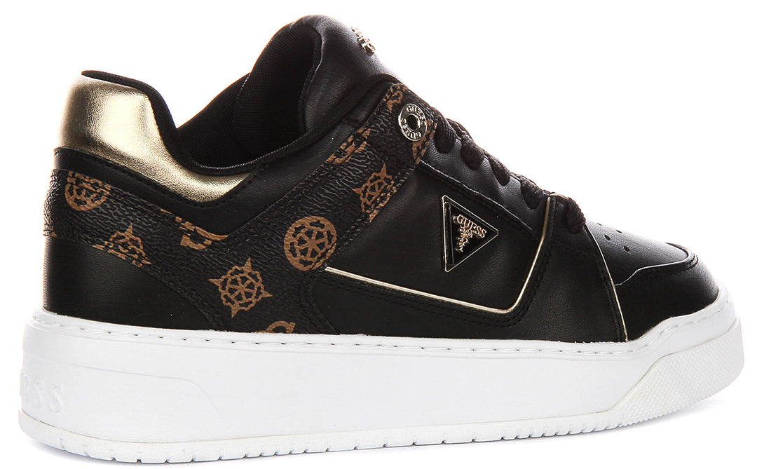 Guess Delove In Black Sneakers For Women