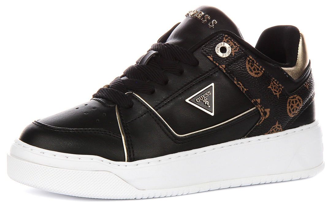 Guess Delove In Black Sneakers For Women