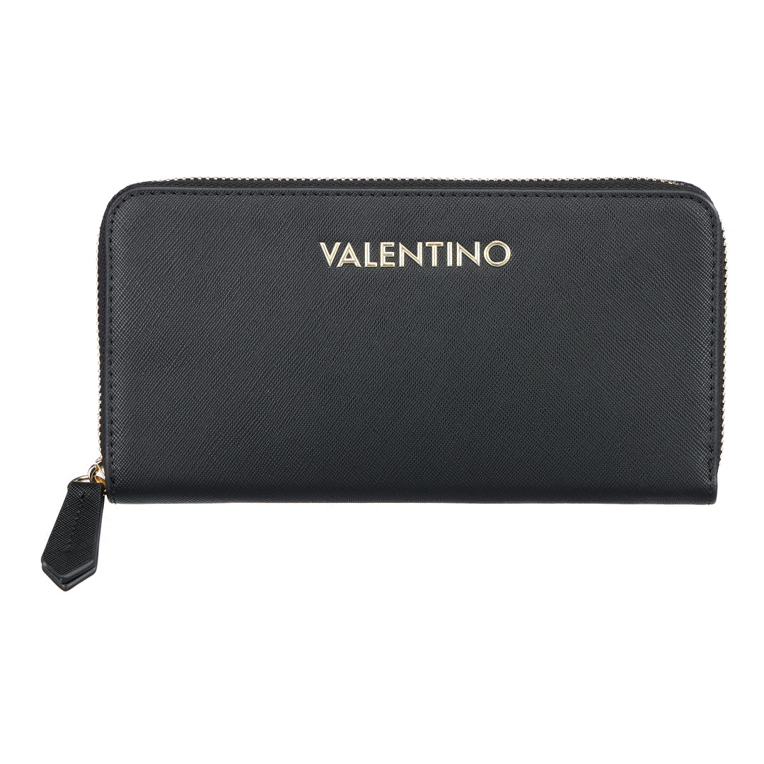 Valentino Zero Re Wallet In Black For Women