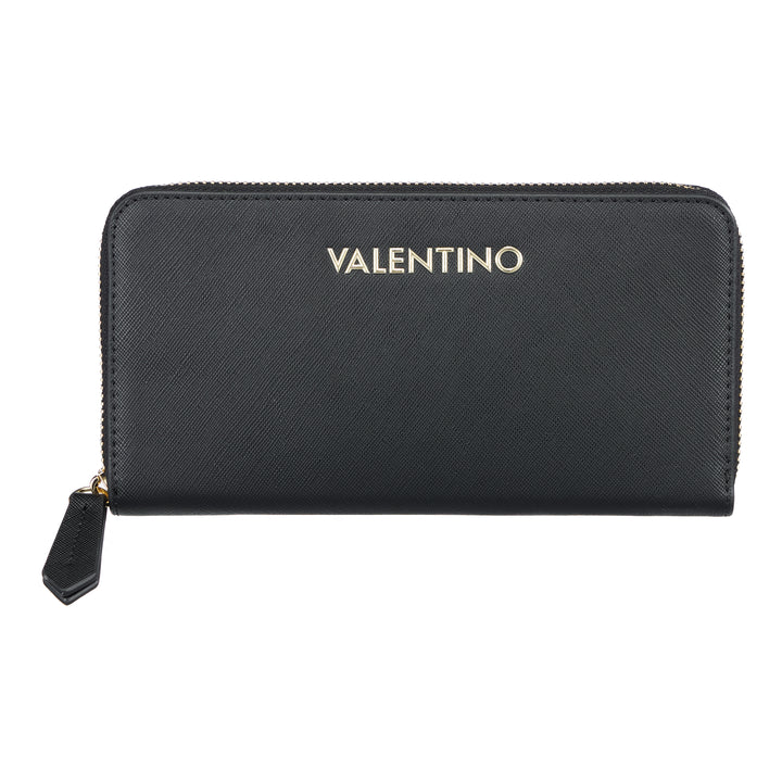 Valentino Zero Re Wallet In Black For Women