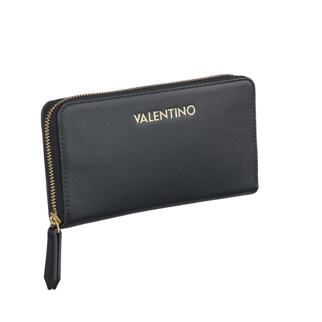 Valentino Zero Re Wallet In Black For Women