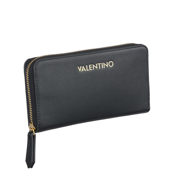 Valentino Zero Re Wallet In Black For Women