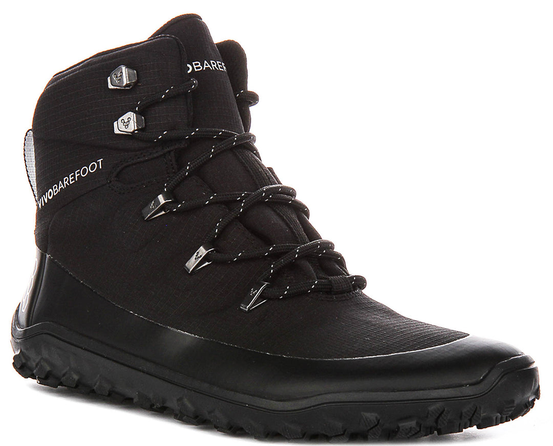 Vivobarefoot Tracker Textile In Black For Men