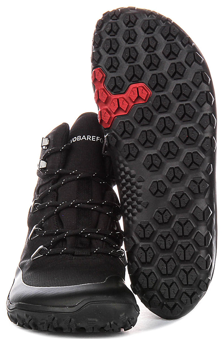 Vivobarefoot Tracker Textile In Black For Women