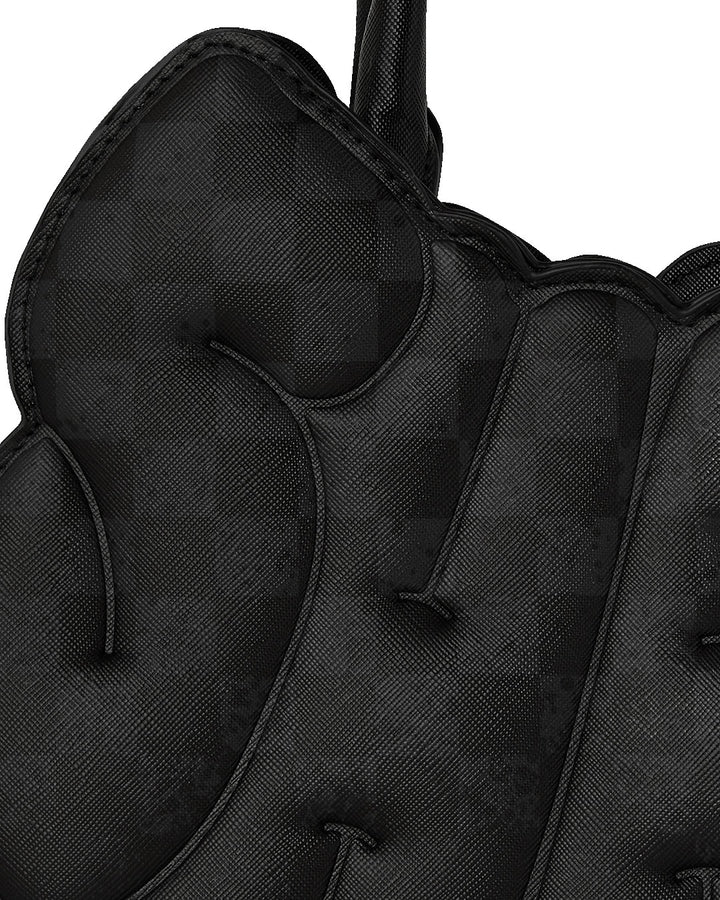 Sprayground Girls Spritz Shark Bubble Bag in Black