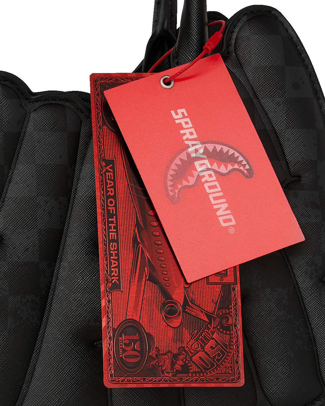 Sprayground Girls Spritz Shark Bubble Bag in Black