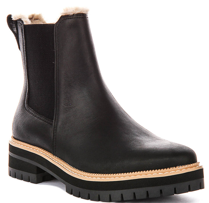 Toms Bennet Chelsea Boot In Black For Women