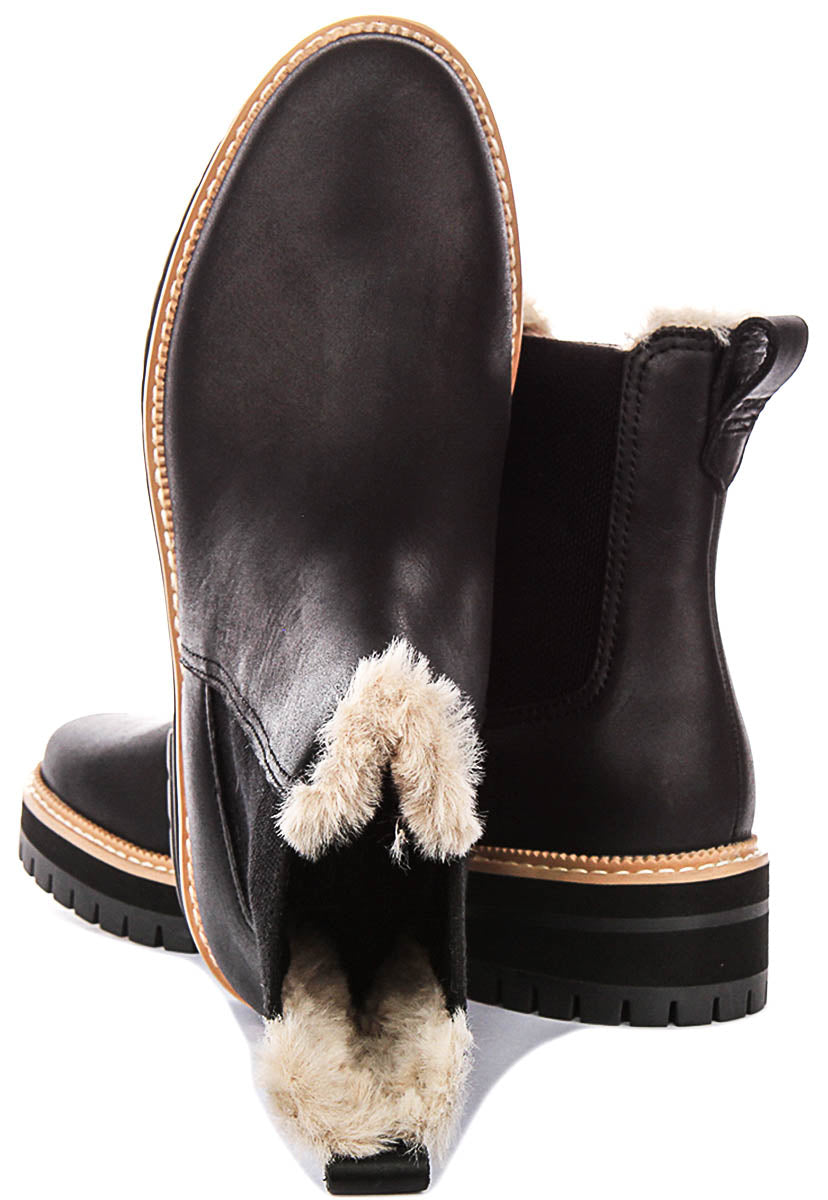 Toms Bennet Chelsea Boot In Black For Women