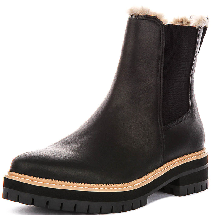 Toms Bennet Chelsea Boot In Black For Women