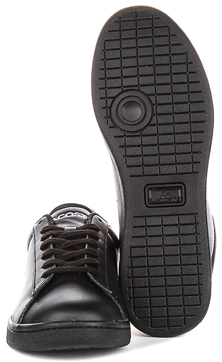 Lacoste Carnaby Set In Black For Men