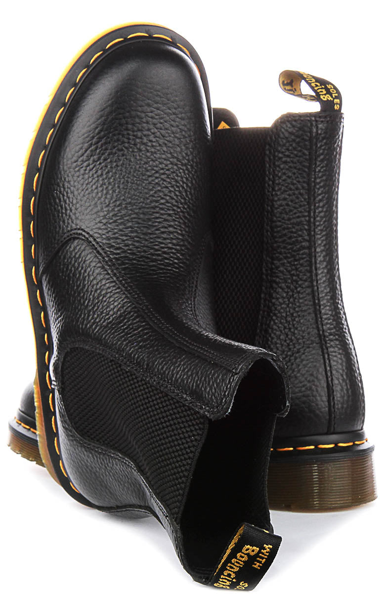 Dr Martens 2976 Hi Chelsea In Black For Women