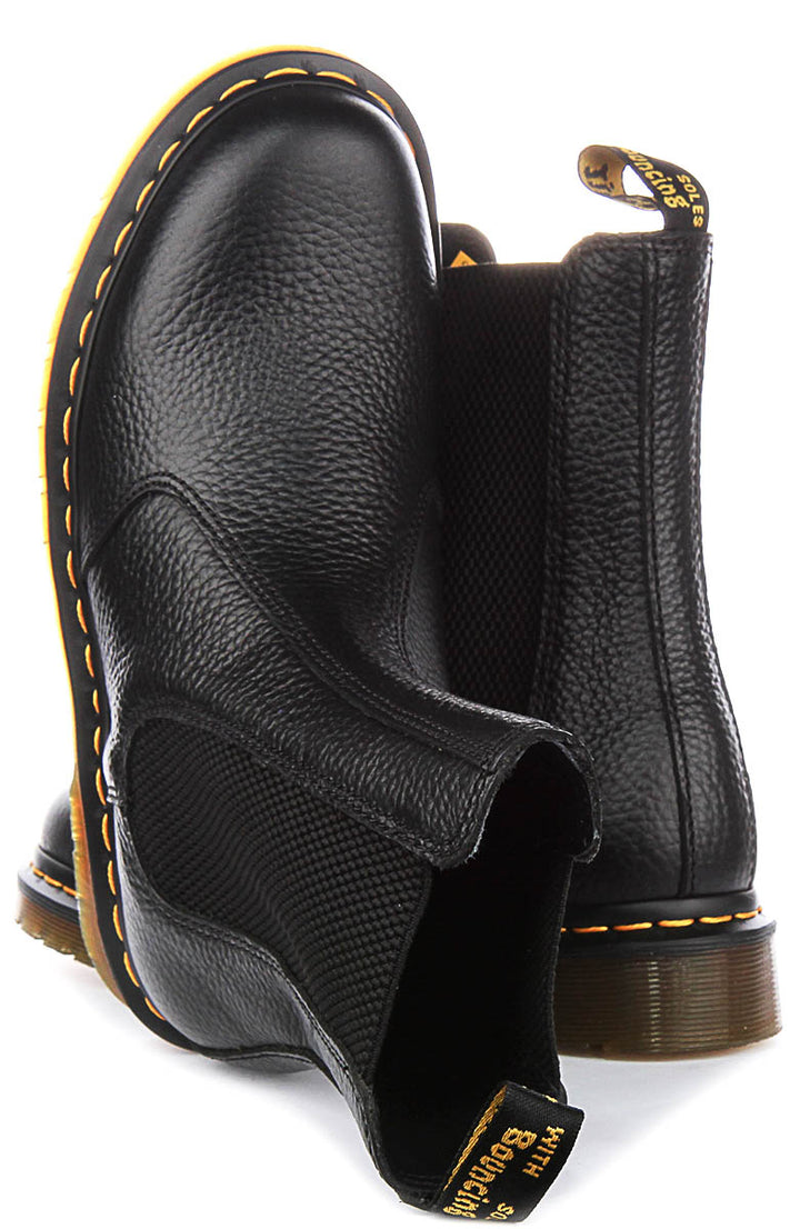 Dr Martens 2976 Hi Chelsea In Black For Women