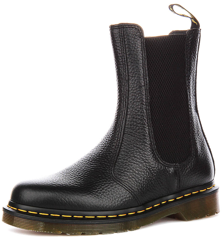 Dr Martens 2976 Hi Chelsea In Black For Women