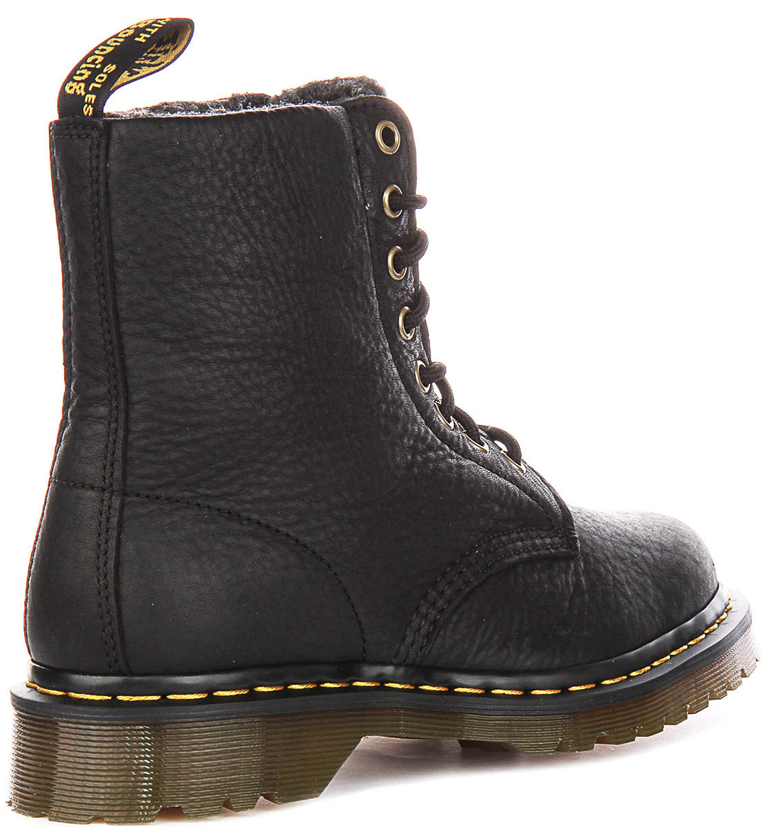Dr Martens 1460 Pascal Warm Lined In Black Boots