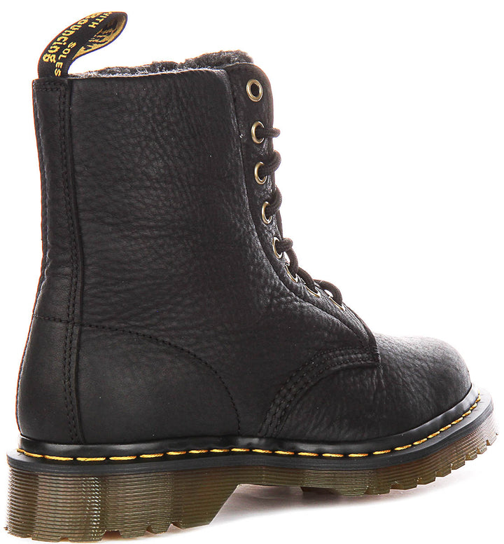 Dr Martens 1460 Pascal Warm Lined In Black Boots