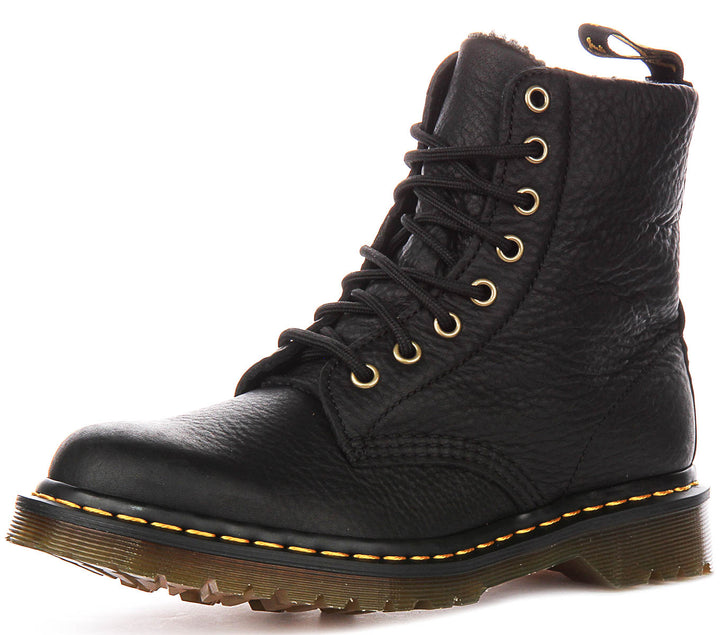 Dr Martens 1460 Pascal Warm Lined In Black Boots