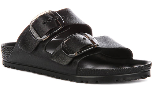 Birkenstock Arizona Eva Big Buckle In Black | Narrow Fit