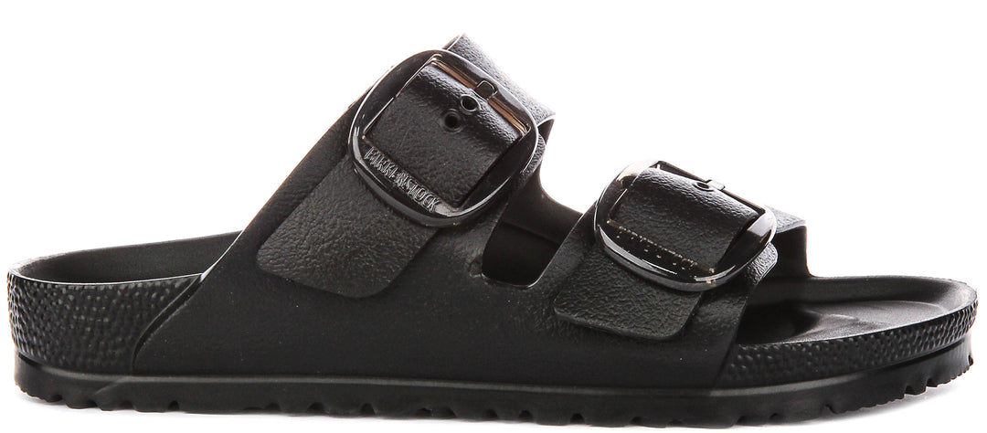 Birkenstock Arizona Eva Big Buckle In Black | Narrow Fit