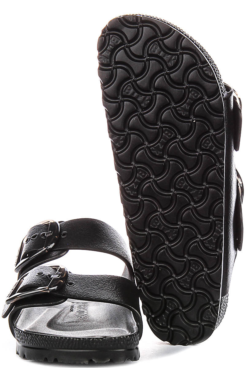 Birkenstock Arizona Eva Big Buckle In Black | Narrow Fit