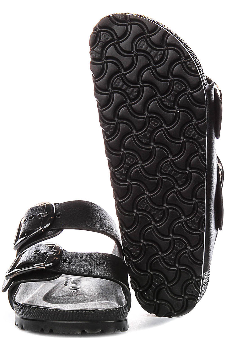 Birkenstock Arizona Eva Big Buckle In Black | Narrow Fit