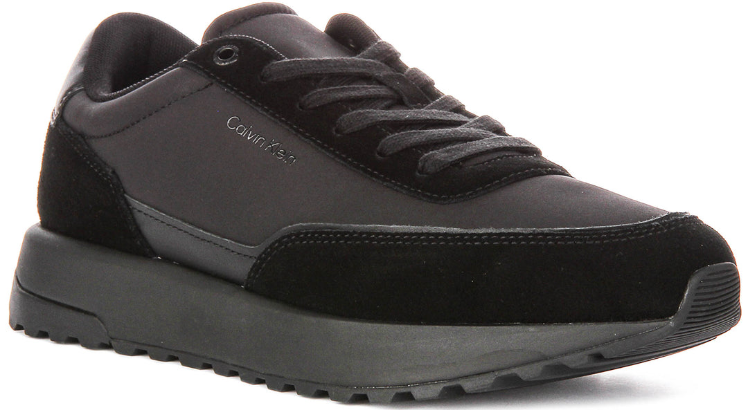 Calvin Klein Jeans Low Top Lace In Black For Men