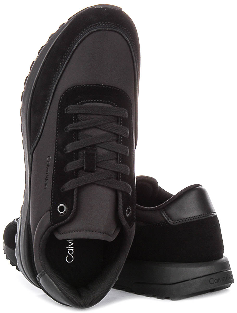 Calvin Klein Jeans Low Top Lace In Black For Men
