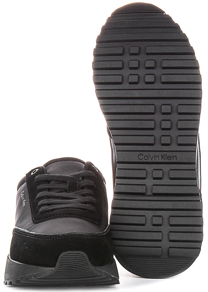 Calvin Klein Jeans Low Top Lace In Black For Men