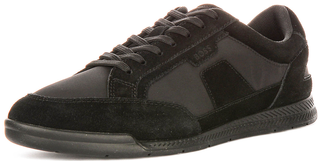 Boss Nitan Low Profile In All Black For Men