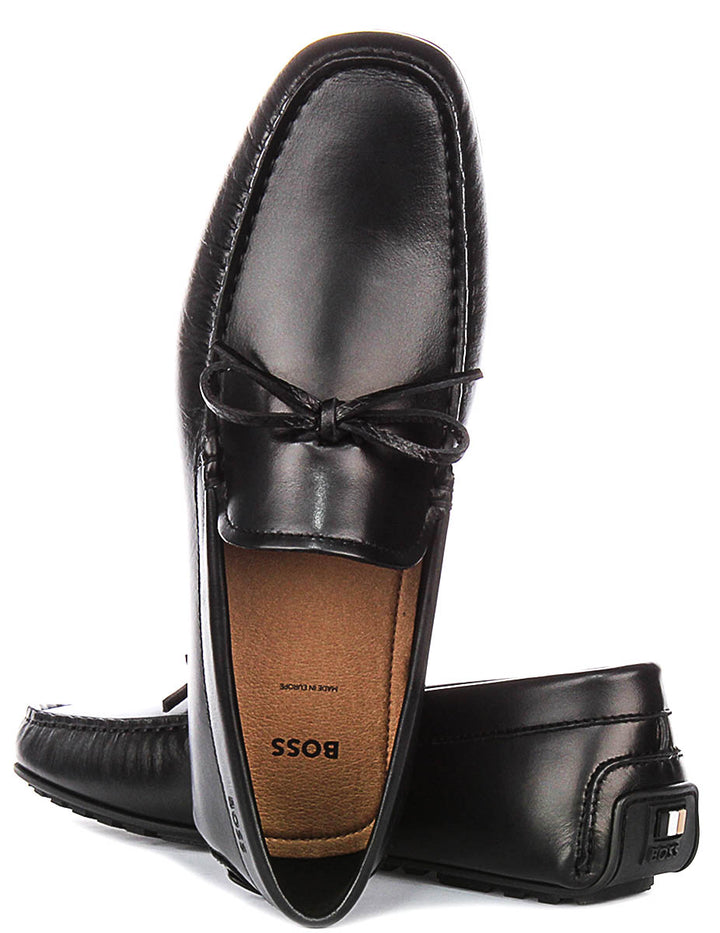 Boss Noel Mocc In Black For Men