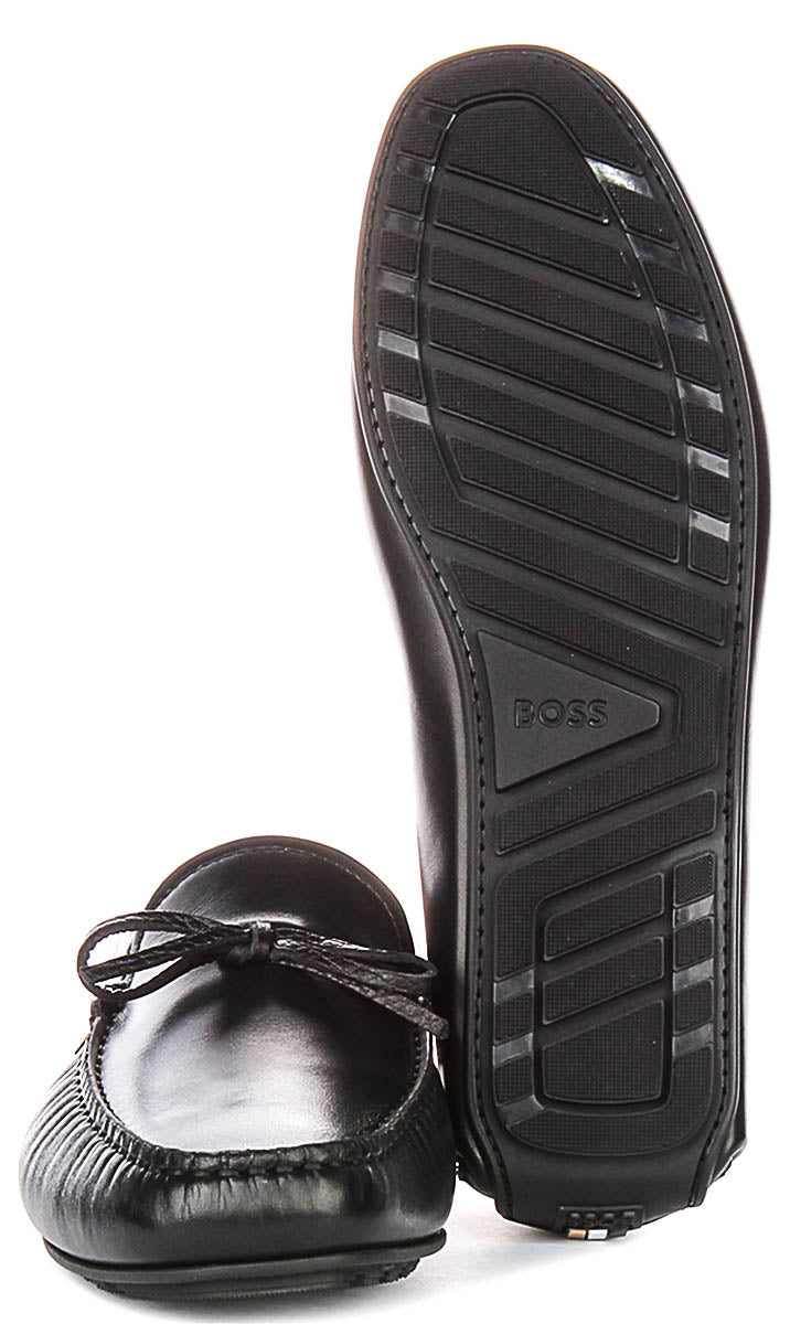 Boss Noel Mocc In Black For Men