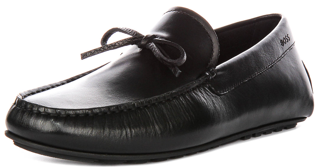 Boss Noel Mocc In Black For Men