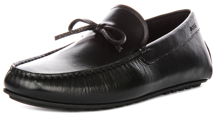 Boss Noel Mocc In Black For Men