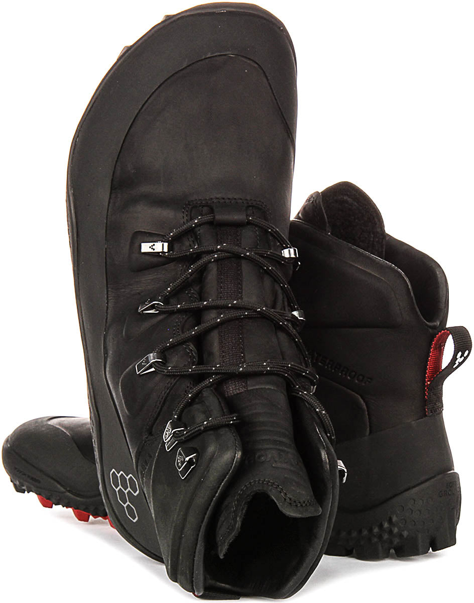 Vivobarefoot Tracker Winter In Black For Men