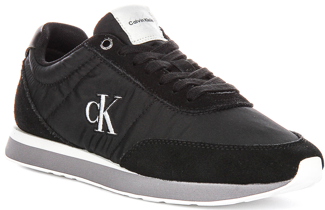 Calvin Klein Jeans Retro Runner In Black For Men