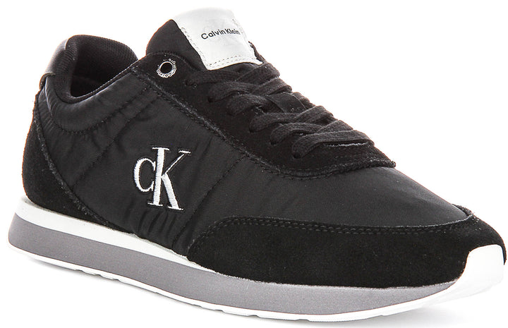 Calvin Klein Jeans Retro Runner In Black For Men