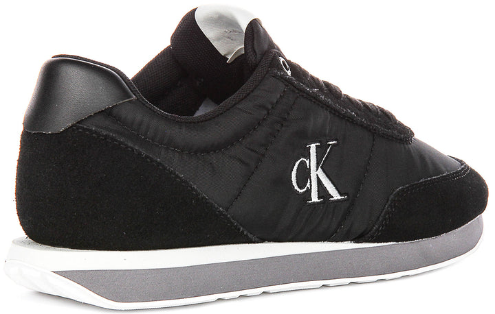 Calvin Klein Jeans Retro Runner In Black For Men