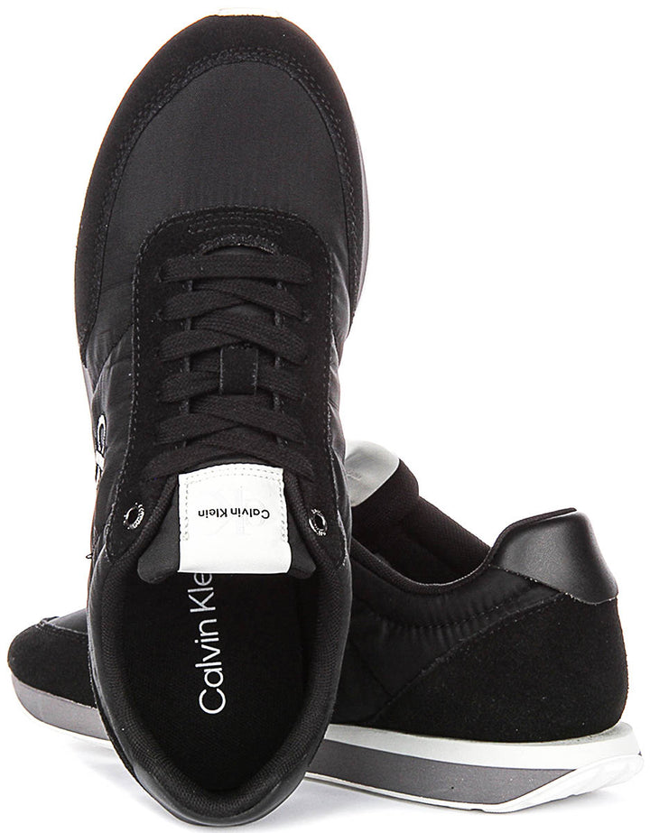 Calvin Klein Jeans Retro Runner In Black For Men