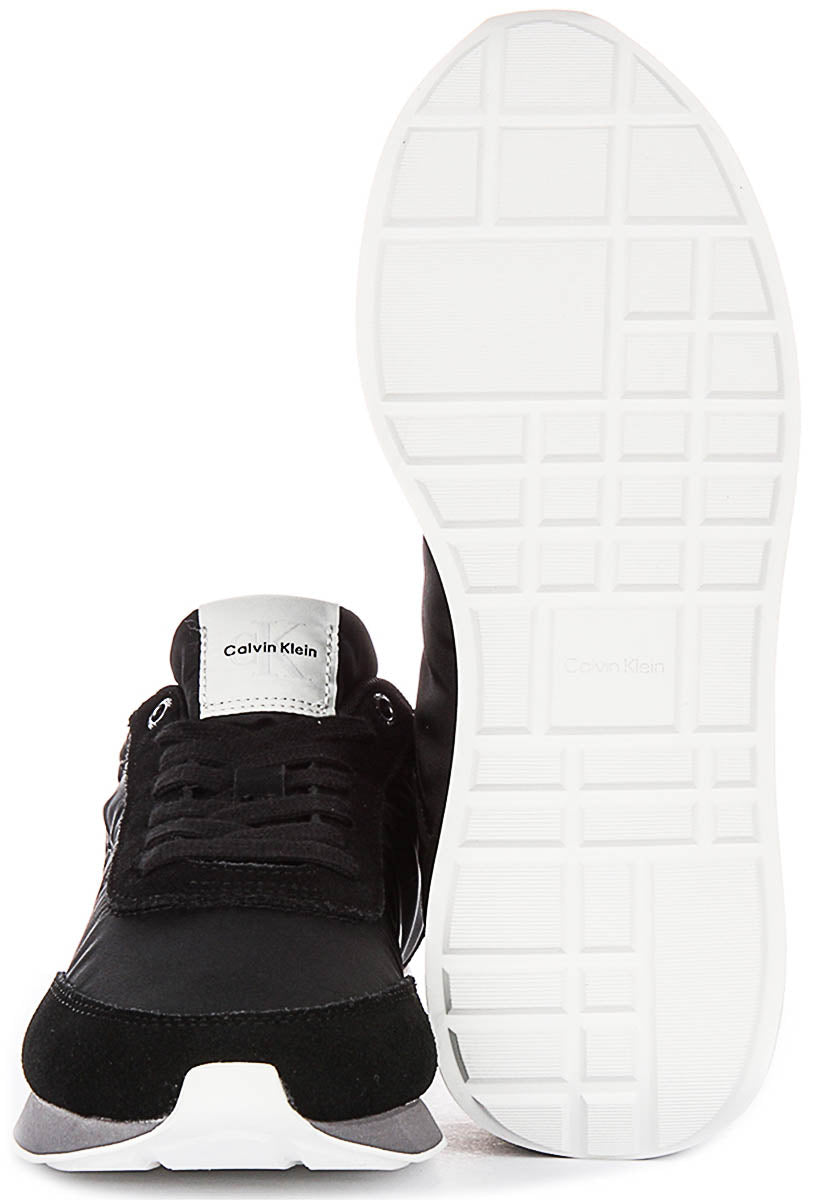 Calvin Klein Jeans Retro Runner In Black For Men