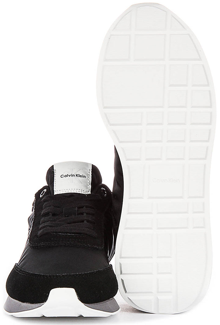 Calvin Klein Jeans Retro Runner In Black For Men