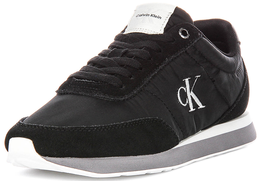 Calvin Klein Jeans Retro Runner In Black For Men