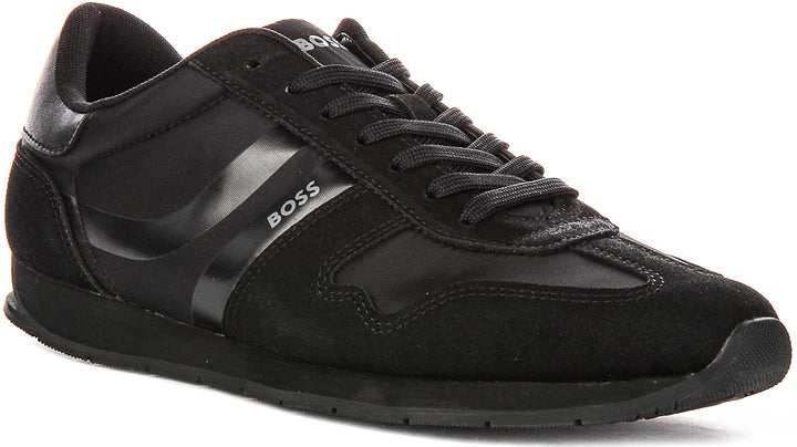 Boss Levon Runner In All Black For Men