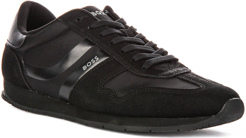 Boss Levon Runner In All Black For Men